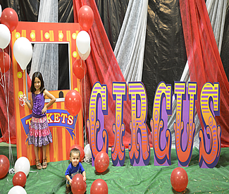 Circus & Carnival Cardboard Cutout Standup Props
