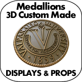 Medallions 3D Custom Made