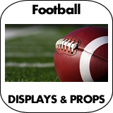 Football Cardboard Cutout Standup Props