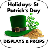Holidays: St. Patrick's Day Cardboard Cutouts