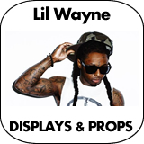 Lil Wayne Cardboard Cutout Standup Props