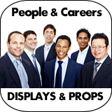 People & Careers Cardboard Cutouts