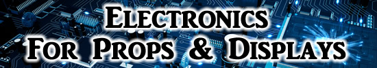 Electrons for props displays and Halloween decor