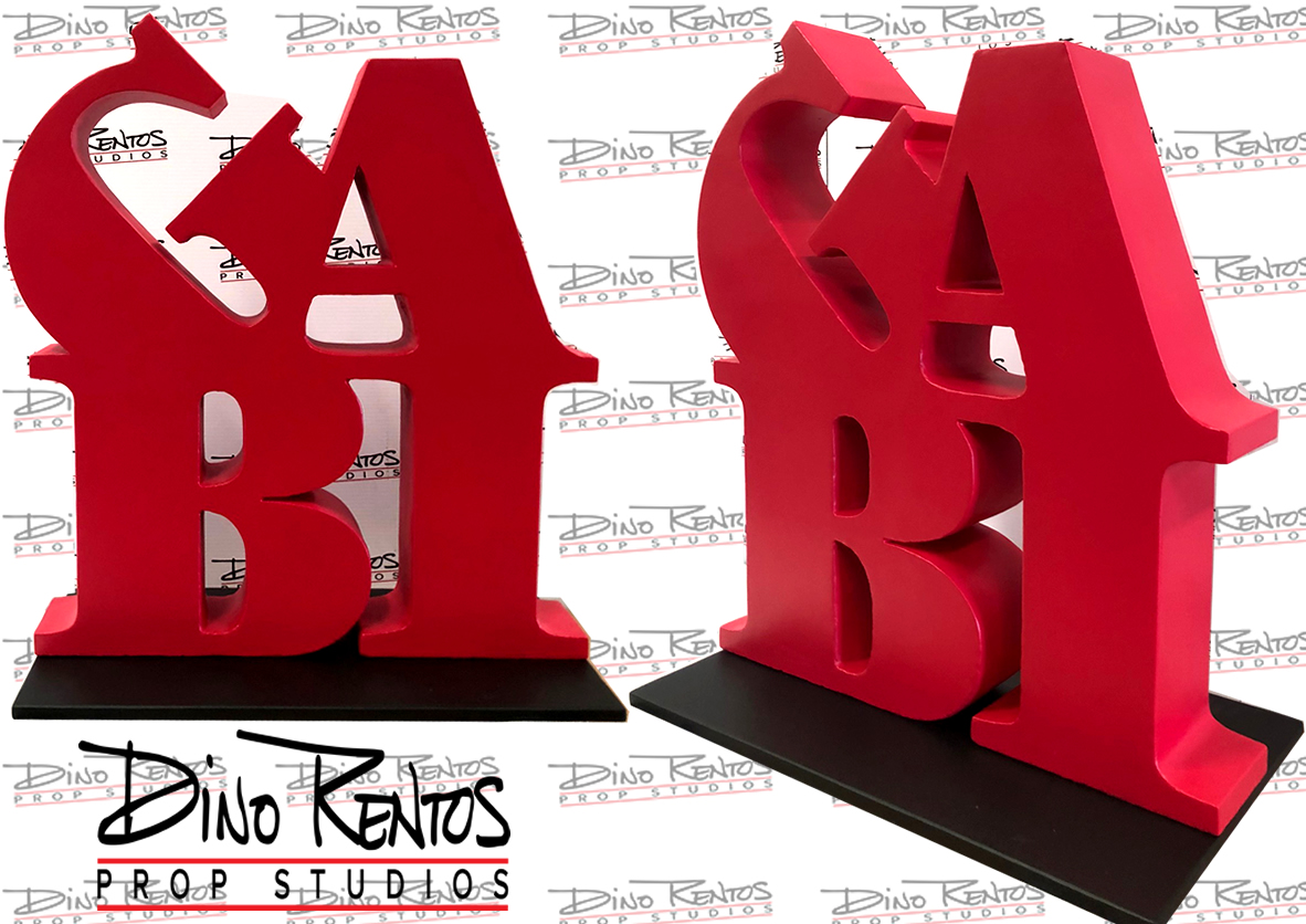 GABI Foam Letters Display and Prop for Events and Tradeshows