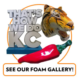 FOAM PROPS AND DISPLAYS GALLERY