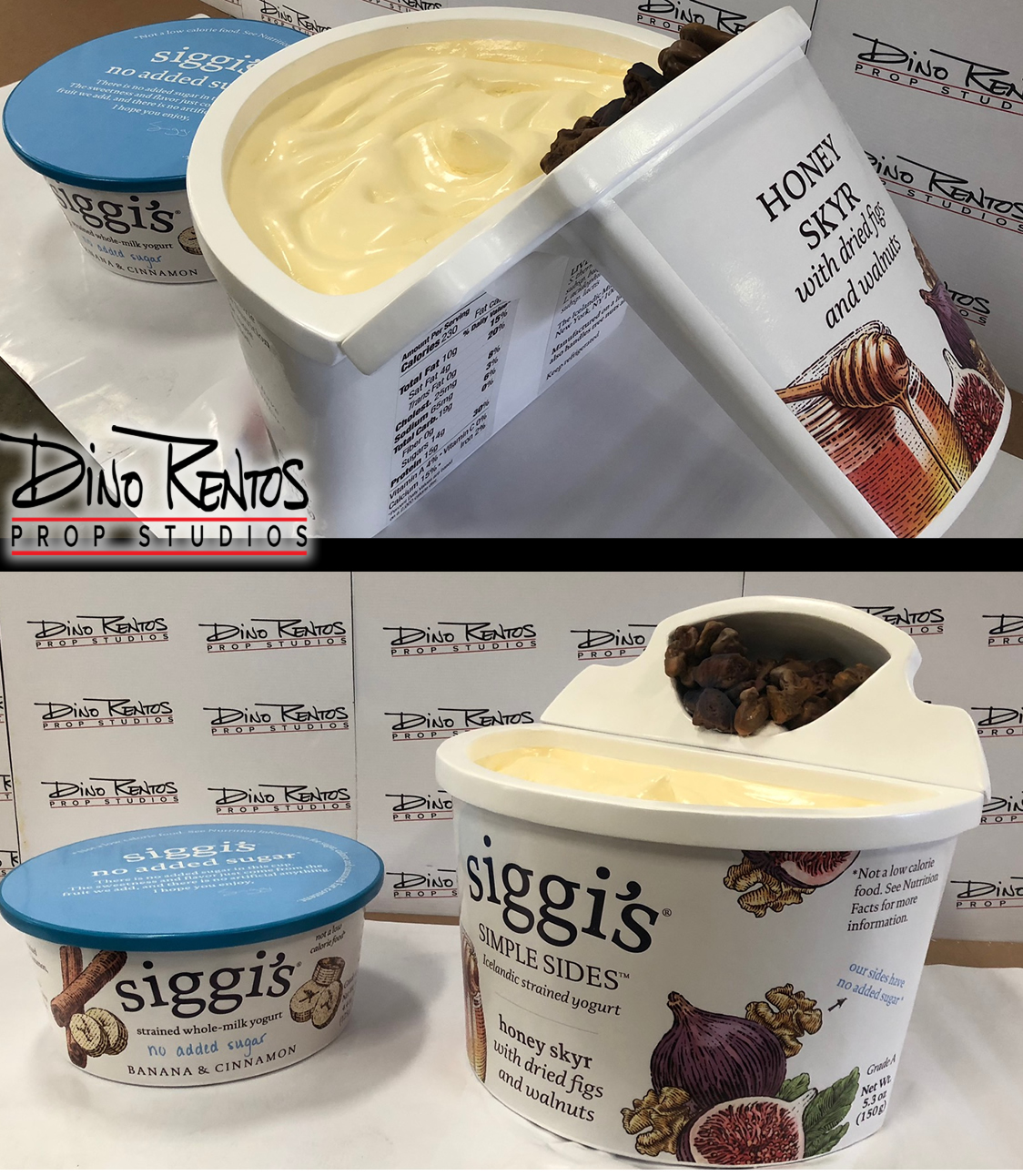 Large Foam Yogurt Cup Prop Replica for tradeshows and corporate events
