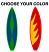 Surfboard Cardboard Cutout Standup Prop