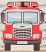 Fire Truck Cardboard Cutout Standup Prop