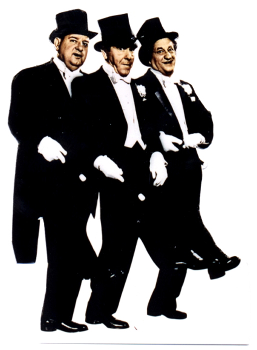Three Stooges Tuxedo - The Three Stooges Cardboard Cutout Standup Prop Three Stooges Tuxedo - The Three Stooges Cardboard Cutout Standup Prop