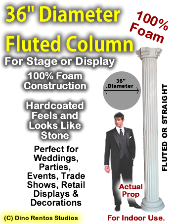 Foam Column Prop 36" Diameter Foam Column Prop 36" Diameter