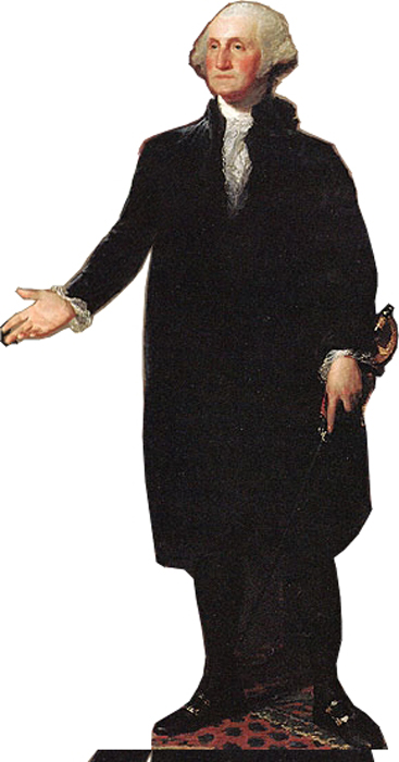 George Washington Cardboard Cutout Standup George Washington Cardboard Cutout Standup