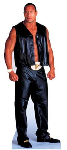 The Rock - WWE Cardboard Cutout Standup Prop The Rock - WWE Cardboard Cutout Standup Prop