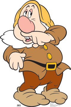 Sneezy - Disney Classics Cardboard Cutout Standup Prop Sneezy - Disney Classics Cardboard Cutout Standup Prop