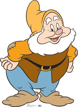 Happy - Disney Classics Cardboard Cutout Standup Prop Happy - Disney Classics Cardboard Cutout Standup Prop