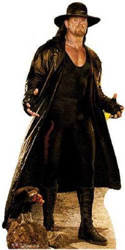 The Undertaker Buzzard - WWE Cardboard Cutout Standup Prop The Undertaker Buzzard - WWE Cardboard Cutout Standup Prop