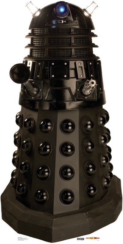 Dalek Sec - Doctor Who Cardboard Cutout Standup Prop Dalek Sec - Doctor Who Cardboard Cutout Standup Prop