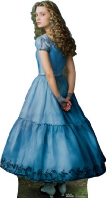 Alice - Alice in Wonderland Cardboard Cutout Standup Prop Alice - Alice in Wonderland Cardboard Cutout Standup Prop