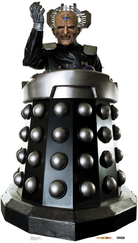 Davros - Doctor Who Cardboard Cutout Standup Prop Davros - Doctor Who Cardboard Cutout Standup Prop