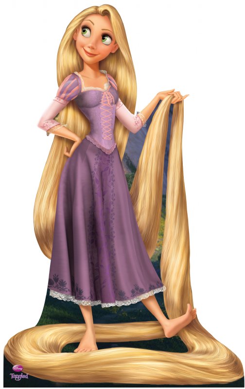 Rapunzel - Tangled Cardboard Cutout Standup Prop Rapunzel - Tangled Cardboard Cutout Standup Prop