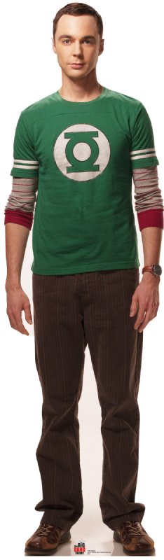 Sheldon - The Big Bang Theory Cardboard Cutout Standup Prop Sheldon - The Big Bang Theory Cardboard Cutout Standup Prop