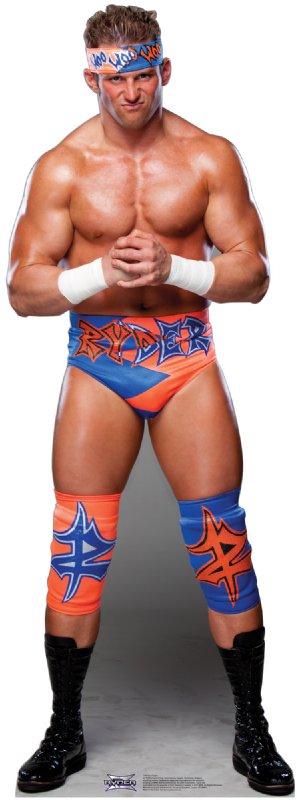 Zack Ryder - WWE Cardboard Cutout Standup Prop Zack Ryder - WWE Cardboard Cutout Standup Prop