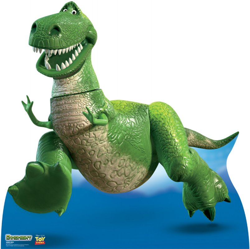 Rex - Toy Story Cardboard Cutout Standup Prop Rex - Toy Story Cardboard Cutout Standup Prop