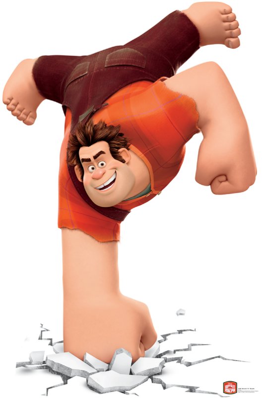 Wreck-It Ralph Slam - Wreck-It Ralph Cardboard Cutout Standup Prop Wreck-It Ralph Slam - Wreck-It Ralph Cardboard Cutout Standup Prop