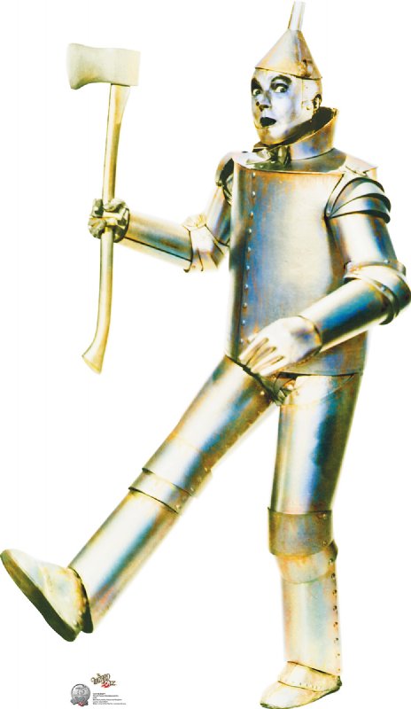 Tin Man - 75th Anniversary - The Wizard of Oz Cardboard Cutout Standup Prop Tin Man - 75th Anniversary - The Wizard of Oz Cardboard Cutout Standup Prop