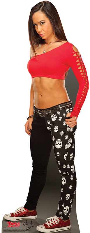 A.J. - WWE Cardboard Cutout Standup Prop A.J. - WWE Cardboard Cutout Standup Prop