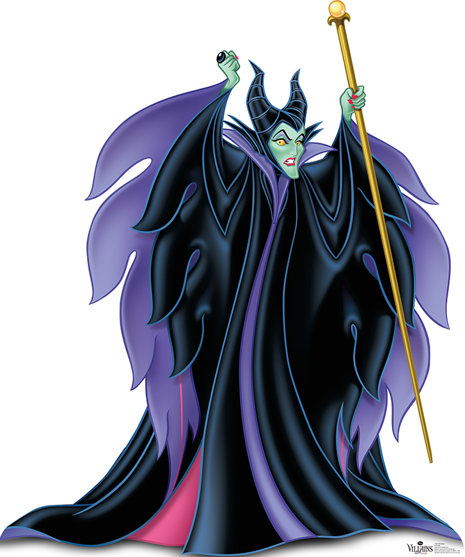 Maleficent - Disney Villain Cardboard Cutout Standup Prop Maleficent - Disney Villain Cardboard Cutout Standup Prop