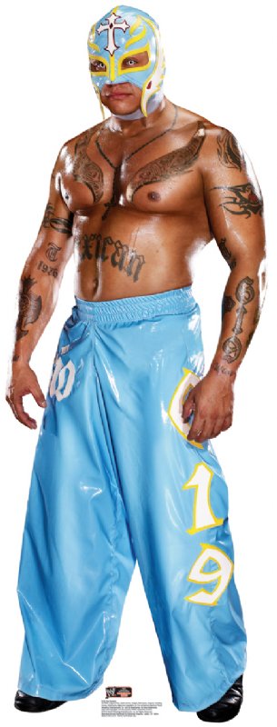Rey Mysterio 2 - WWE Cardboard Cutout Standup Prop Rey Mysterio 2 - WWE Cardboard Cutout Standup Prop