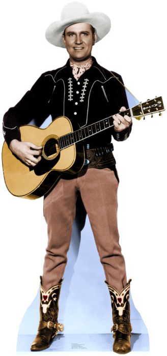 Gene Autry - Gene Autry Cardboard Cutout Standup Prop Gene Autry - Gene Autry Cardboard Cutout Standup Prop