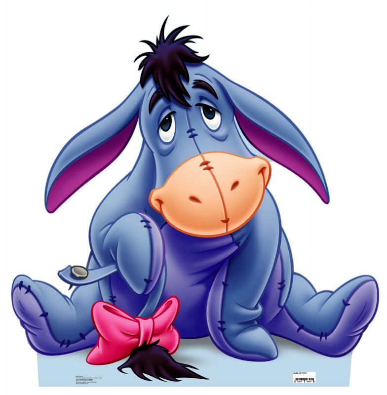 Eeyore - Winnie the Pooh Cardboard Cutout Standup Prop Eeyore - Winnie the Pooh Cardboard Cutout Standup Prop