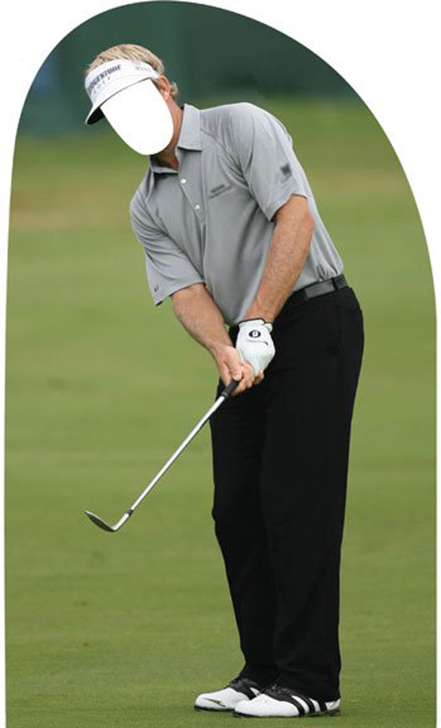 Golfer Stand In - Golf Cardboard Cutout Standup Prop Golfer Stand In - Golf Cardboard Cutout Standup Prop
