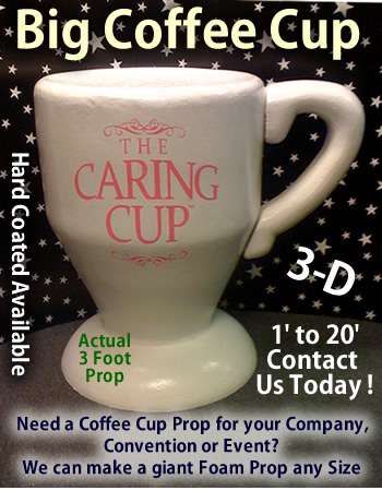 Custom Made Big Coffee Cup Custom Made Big Coffee Cup