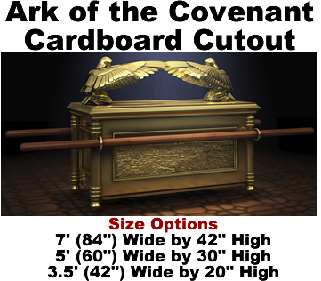 Ark of the Covenant Cardboard Cutout Standup Prop Ark of the Covenant Cardboard Cutout Standup Prop