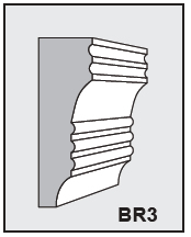 BR3 - Architectural Foam Shape - Bracket BR3 - Architectural Foam Shape - Bracket