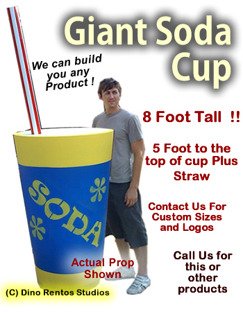 Giant/Big Soda Cup Prop Giant/Big Soda Cup Prop