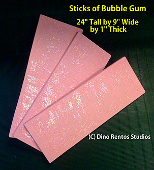 Big Foam Bubblegum Stick Prop - 24 Inch