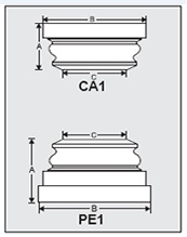 CA1-PE1 - Architectural Foam Shape - Capital & Pedestal CA1-PE1 - Architectural Foam Shape - Capital & Pedestal