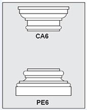 CA6-PE6 - Architectural Foam Shape - Capital & Pedestal CA6-PE6 - Architectural Foam Shape - Capital & Pedestal