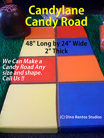 Candylane Candy Road Foam Prop Candylane Candy Road Foam Prop