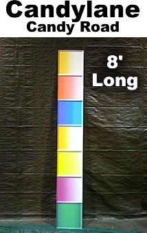 Candy Road Cardboard Cutout Prop Candy Road Cardboard Cutout Prop