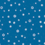 Cardboard Roll - WinterFlakes - 48" x 25' Cardboard Roll - WinterFlakes - 48" x 25'