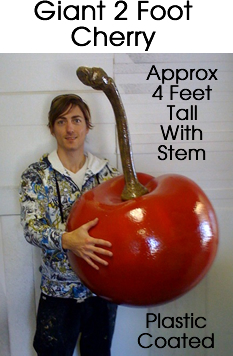 2 Foot Cherry Foam Prop 2 Foot Cherry Foam Prop