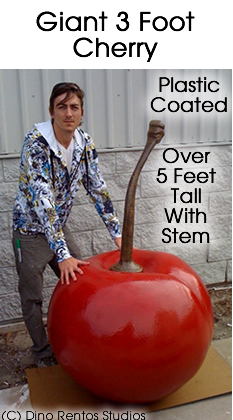 3 Foot Cherry Foam Prop 3 Foot Cherry Foam Prop