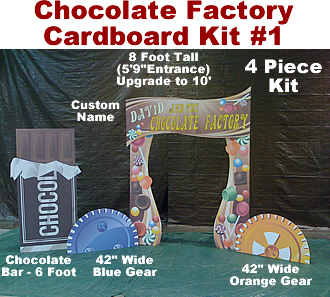 Chocolate Factory Cardboard Props Kit #1