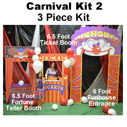 Carnival Kit 2 Cardboard Cutout Prop