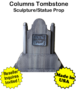 Tombstone Columns Sculpture Statue Prop Tombstone Columns Sculpture Statue Prop