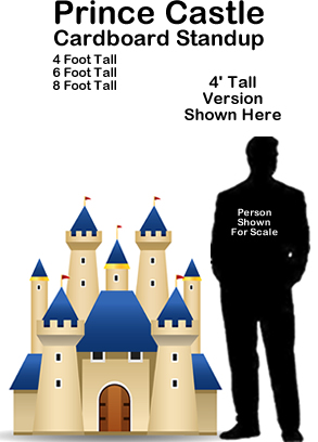 Prince Castle Cardboard Cutout Standup Prop Prince Castle Cardboard Cutout Standup Prop